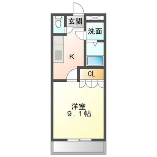 SOFIA L.one【107号室】の間取り