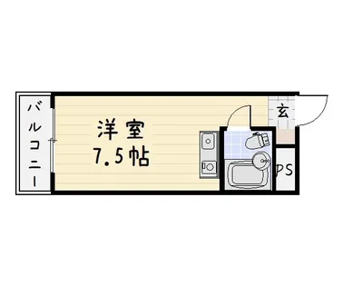 シティハイツVIP【2階】の間取り