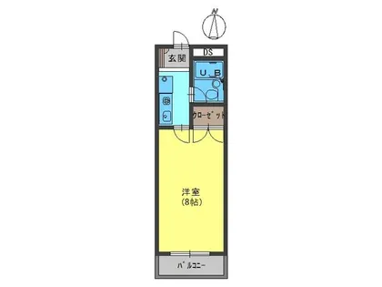 ノーブル日高【2階】の間取り