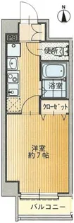 リプル千代田【203号室】の間取り