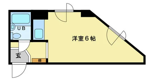 サンビーム福島【205号室】の間取り