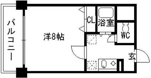 チェリーブラッサムTaKeDa2【0203号室】の間取り