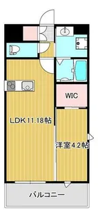 AURUM古賀駅前【302号室】の間取り