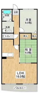 グランドメゾン池上Ⅱ【4階】の間取り