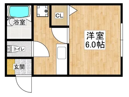 小坂ハイツ【1階】の間取り