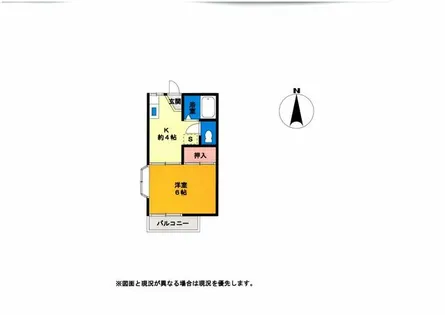 ソルト・ガーデン【2階】の間取り