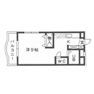 クラリス高須【205号室】の間取り