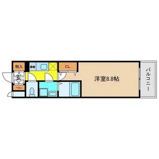 エスリード福島第5【9階】の間取り