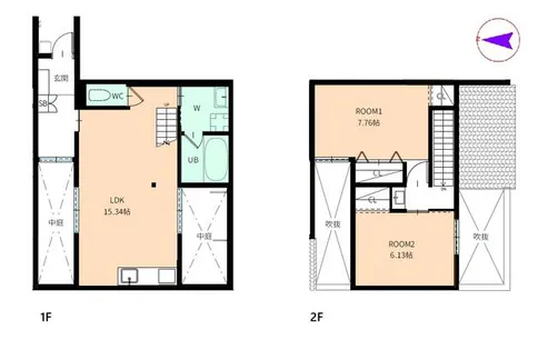仮称)今出川コートハウス【1階】の間取り