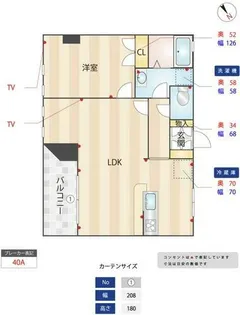 戸田ビル【302号室】の間取り