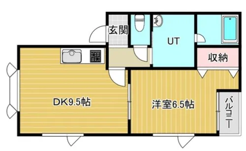 コーポアイリス【2階】の間取り