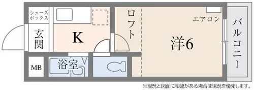 アートハイツ田寺【301号室】の間取り
