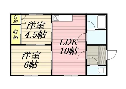 メゾンナオミ【0201号室】の間取り