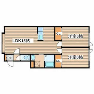 リラコート【2階】の間取り