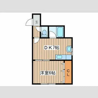 ノース26【2階】の間取り