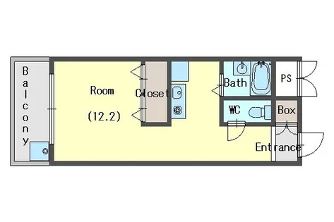 アルテハイム東大阪【2階】の間取り