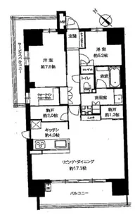ローレルコート加古川ザ・レジデンス【14階】の間取り
