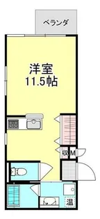 ネオガーランド御所南【3階】の間取り