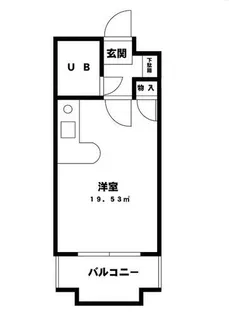シティガーデン奈良屋【702号室】の間取り