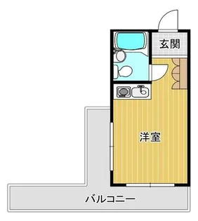 山内ピュアシティ片野【601号室】の間取り