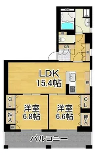casaETERNA【302号室】の間取り