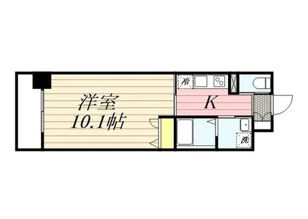 キルンズガーデン高取【0405号室】の間取り