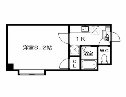 CORE24B【4階】の間取り
