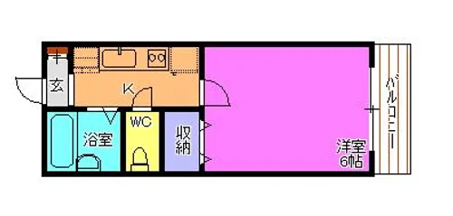 フェルシアIDO【2階】の間取り