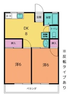 メゾンK【102号室】の間取り