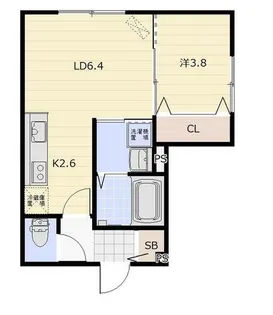 amour【1階】の間取り