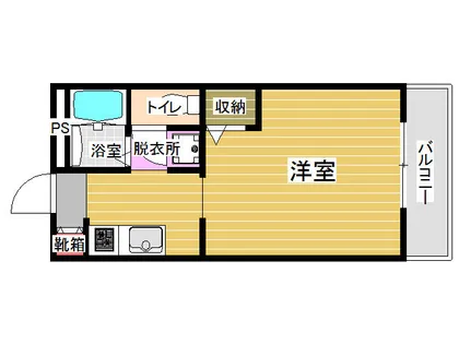 アビーロード【A201号室】の間取り