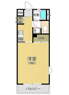 ルーツ城南【3階】の間取り