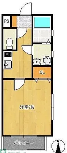 PLEAST福大前【3階】の間取り