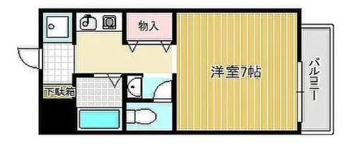 MKリオ【1階】の間取り