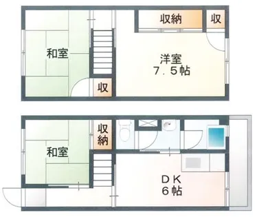 高丸ビル【210号室】の間取り