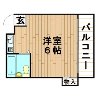 奥井ビル【3階】の間取り