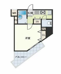 エンクレスト平尾【8階】の間取り