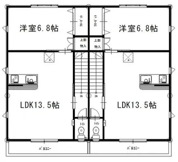 フローリッシュⅡ(ガレージハウス)【B号室】の間取り