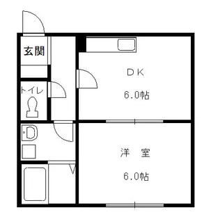 T-PRIME【201号室】の間取り