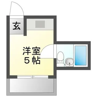 グランレズム新大阪【403号室】の間取り