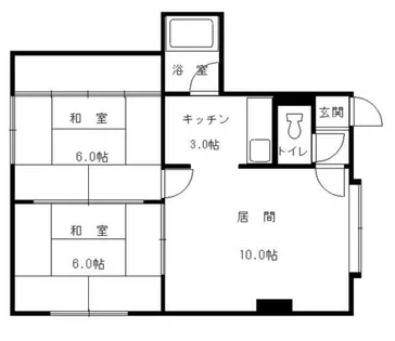 レジデンス信和【101号室】の間取り