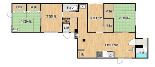 豊岡荘【2階】の間取り