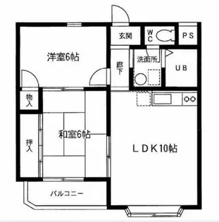 グレース1【205号室】の間取り