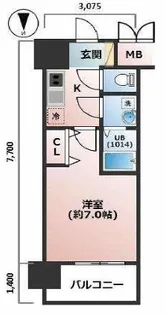 エスリード福島ラグジェ【2階】の間取り
