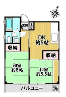 ニュー神戸ハイツ【1階】の間取り