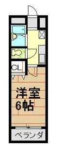 メルベーユスズラン【3階】の間取り