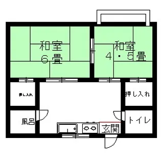 コ-ポ行徳【202号室】の間取り