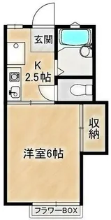 ルシェール南が丘【1階】の間取り