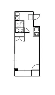 ヒューマンハイツ御室【409号室】の間取り