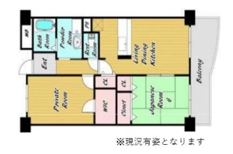 アップルロード【3階】の間取り